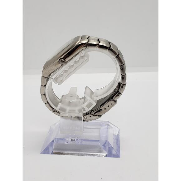 Fossil Blue women's watch. AM-3344 340005. Small square face. Working watch - Picture 3 of 8